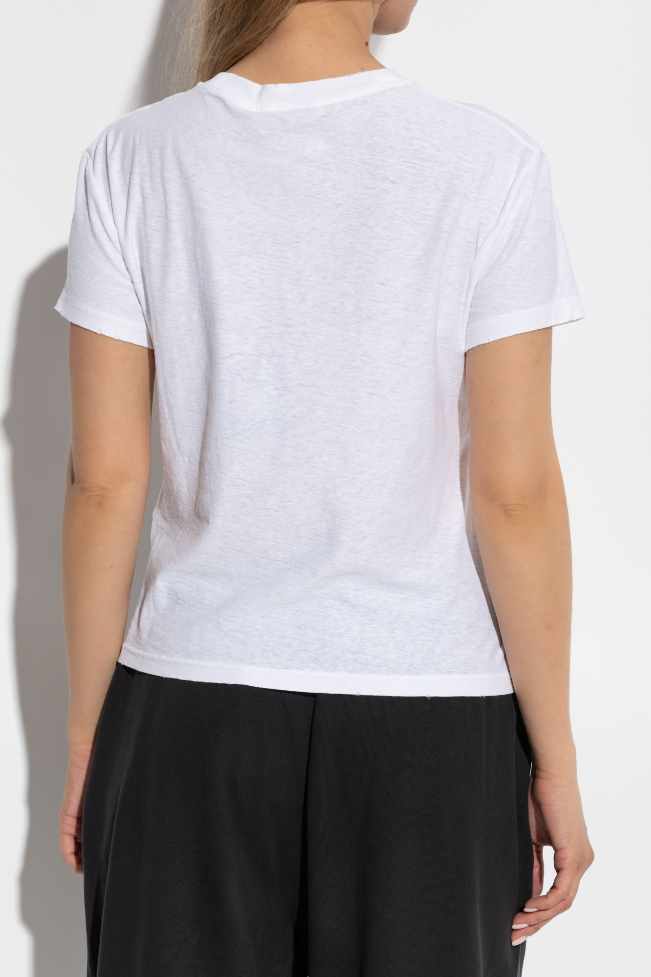 White T-shirt with logo Acne Studios - Vitkac AS